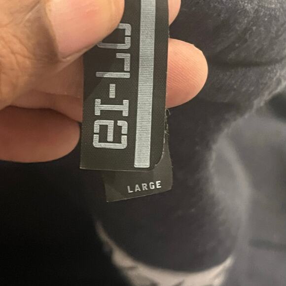 Naked Juice Employee Men‎ Women Unisex Large Full Zip Gray Hoodie - Picture 6 of 6